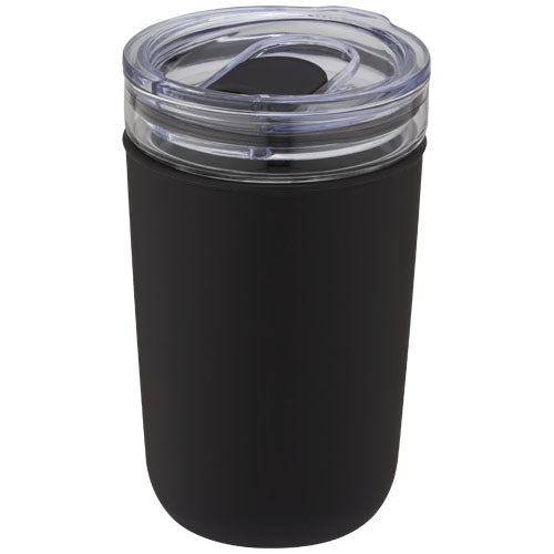 Bello 420 ml glass tumbler with recycled plastic outer wall - 100675