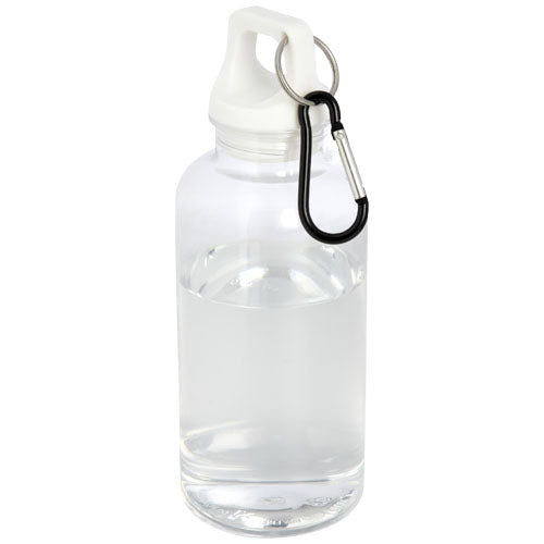 Oregon 400 ml RCS certified recycled plastic water bottle with carabiner - 100778