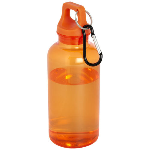 Oregon 400 ml RCS certified recycled plastic water bottle with carabiner - 100778