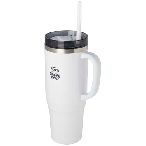 Melbourne 1200 ml RCS certified insulated tumbler with straw - 100801