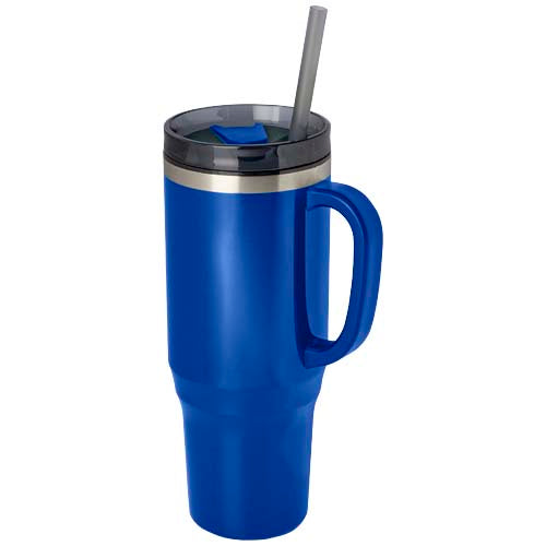 Melbourne 1200 ml RCS certified insulated tumbler with straw - 100801