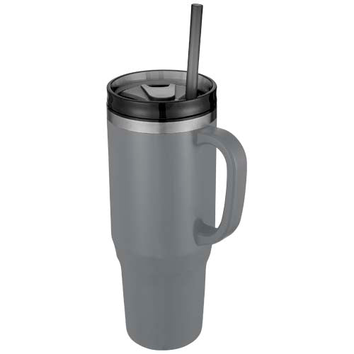 Melbourne 1200 ml RCS certified insulated tumbler with straw - 100801