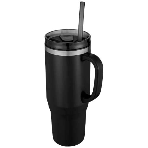 Melbourne 1200 ml RCS certified insulated tumbler with straw - 100801