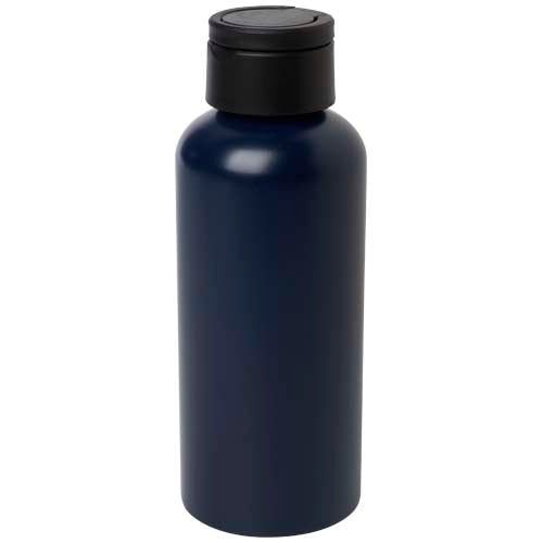 Trinity 600 ml RCS certified recycled aluminium water bottle with RPET lid - 100815