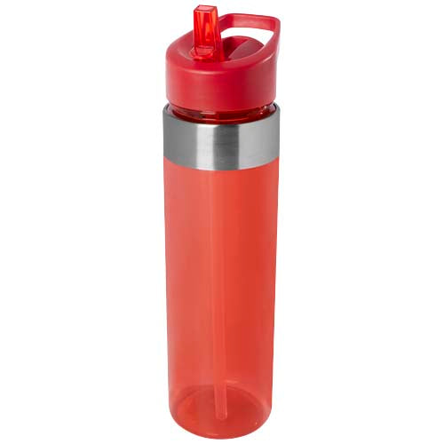 Dylan 650 ml Tritan water bottle with flip spout lid - 100824