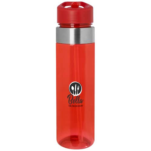 Dylan 650 ml Tritan water bottle with flip spout lid - 100824