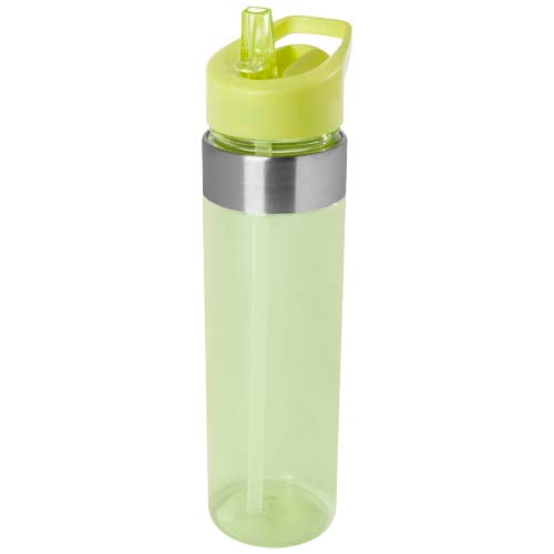 Dylan 650 ml Tritan water bottle with flip spout lid - 100824