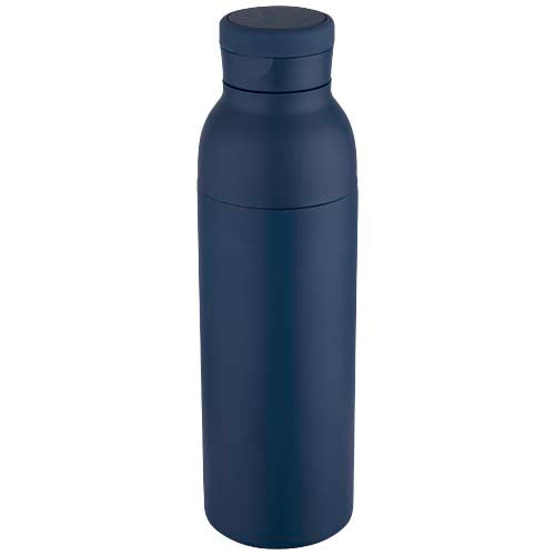 Illuminate 650 ml RCS recycled stainlesss steel double wall insulated water bottle - 100838