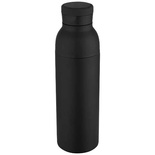 Illuminate 650 ml RCS recycled stainlesss steel double wall insulated water bottle - 100838
