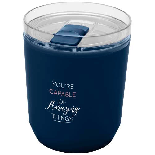 Hudson 180 ml recycled plastic double-wall tumbler - 100852