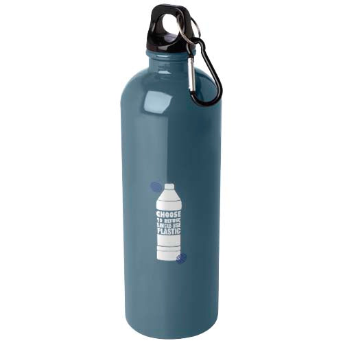 Oregon 750 ml RCS certified single wall stainless steel water bottle with carabiner - 100861