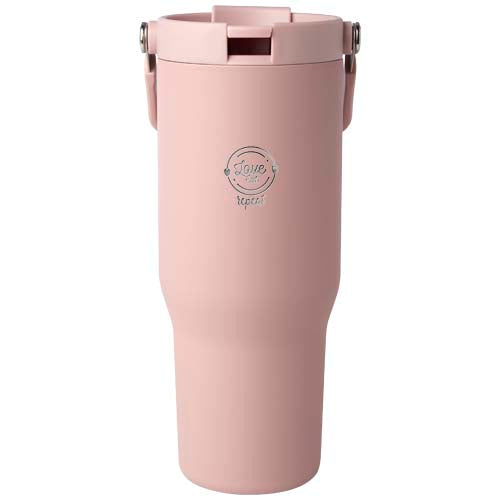 Bronx 900 ml RCS recycled stainless steel copper vacuum insulated tumbler with dual function lid - 100864