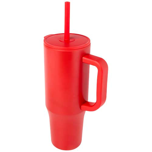 Brady 900 ml RCS certified insulated tumbler with silicone straw - 100867