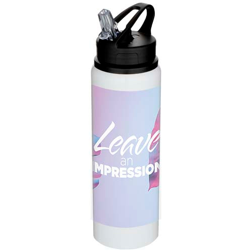 Fitz 800 ml RCS recycled single wall stainless steel water bottle - 100870