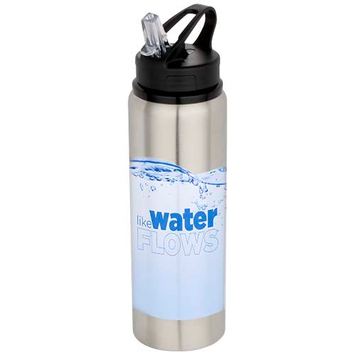 Fitz 800 ml RCS recycled single wall stainless steel water bottle - 100870