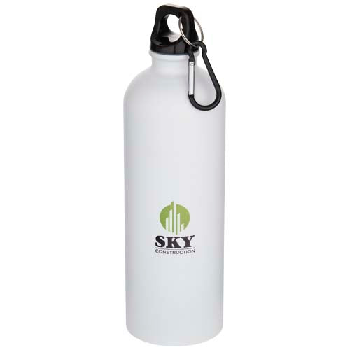 Oregon 750 ml matte RCS recycled single wall stainless steel water bottle with carabiner - 100872