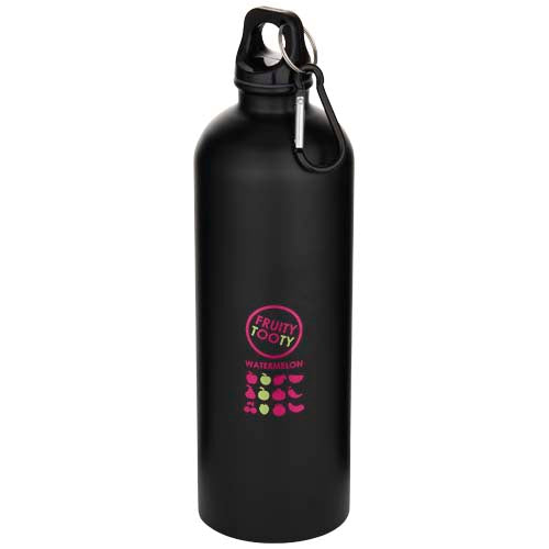 Oregon 750 ml matte RCS recycled single wall stainless steel water bottle with carabiner - 100872