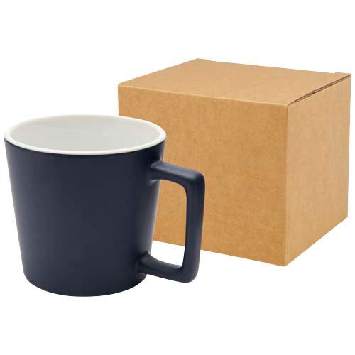 Cali 370 ml ceramic mug with matt finish - 100900