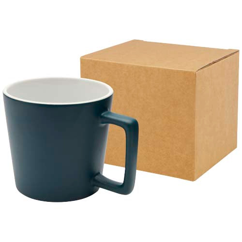 Cali 370 ml ceramic mug with matt finish - 100900