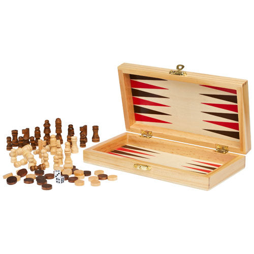 Mugo 3-in-1 wooden game set - 104565