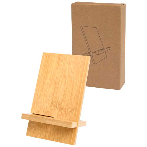 Ceibo detachable bamboo phone stand - 104605