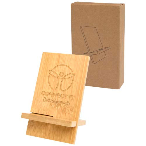 Ceibo detachable bamboo phone stand - 104605