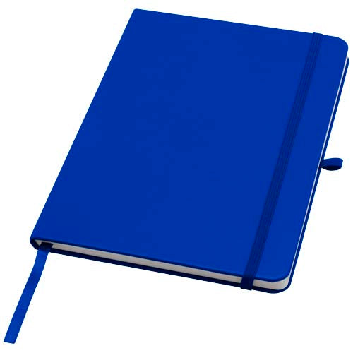 Teak A5 recycled hard cover notebook with lined pages - 106013