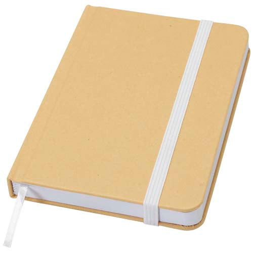 Reed A6 recycled hard cover notebook with plain pages - 106022