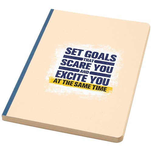 Liliana A5 sugarcane and RPET soft cover notebook - 106125