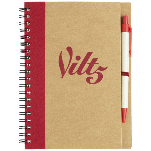 Priestly recycled notebook with pen - 106268