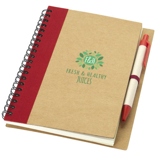 Priestly recycled notebook with pen - 106268