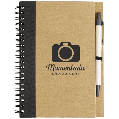 Priestly recycled notebook with pen - 106268