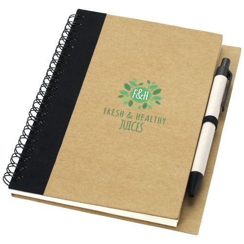 Priestly recycled notebook with pen - 106268