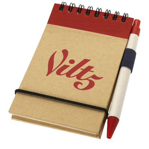 Zuse A7 recycled jotter notepad with pen - 106269