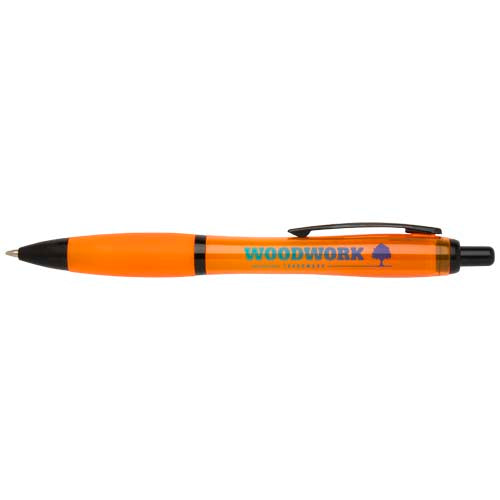 Nash recycled plastic ballpoint pen with black trims (black ink) - 106296