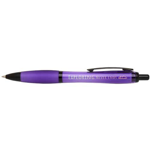 Nash recycled plastic ballpoint pen with black trims (black ink) - 106296