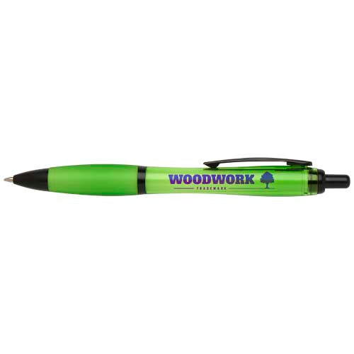 Nash recycled plastic ballpoint pen with black trims (black ink) - 106296