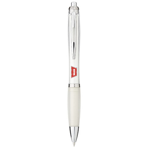 Nash ballpoint pen with coloured barrel and grip - 106399