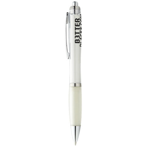 Nash ballpoint pen with coloured barrel and grip - 106399