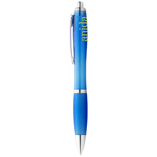 Nash ballpoint pen with coloured barrel and grip - 106399