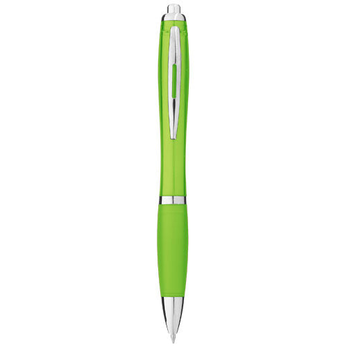 Nash ballpoint pen with coloured barrel and grip - 106399