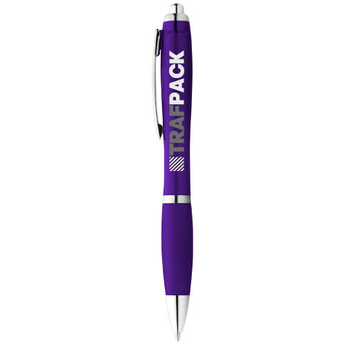 Nash ballpoint pen with coloured barrel and grip (black ink) - 106399