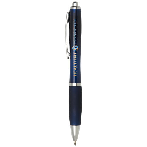 Nash ballpoint pen with coloured barrel and grip (black ink) - 106399