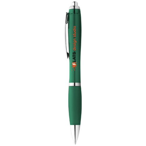 Nash ballpoint pen coloured barrel and grip - 107078