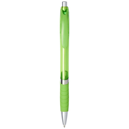 Turbo ballpoint pen with rubber grip - 107362