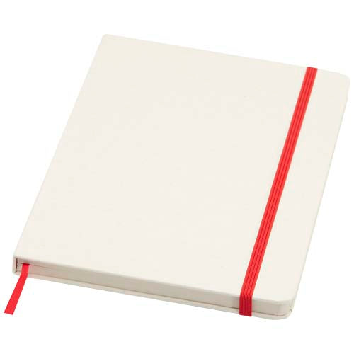 Bass A5 recycled hard cover notebook with lined pages - 107365