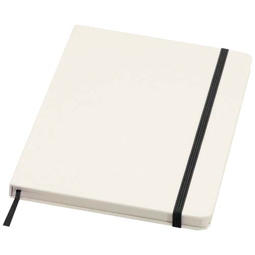 Bass A5 recycled hard cover notebook with lined pages - 107365