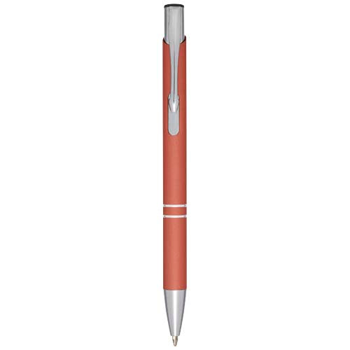 Moneta soft touch ballpoint pen (black ink) - 107437