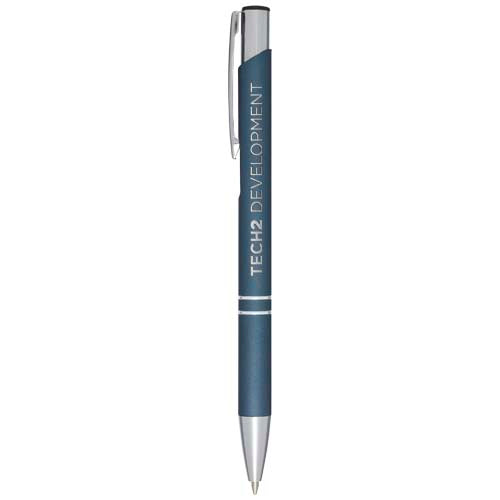 Moneta soft touch ballpoint pen (black ink) - 107437