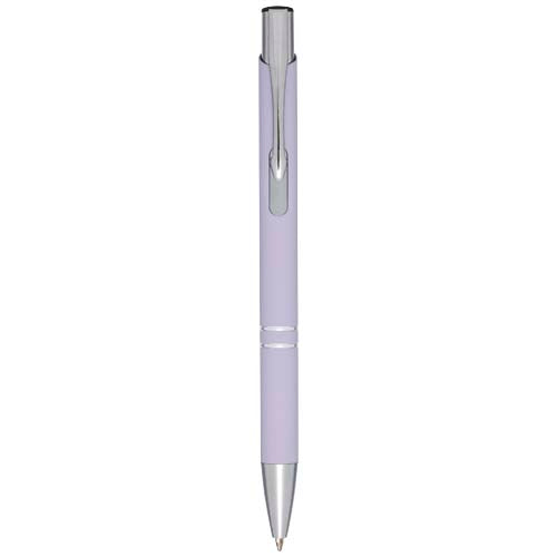 Moneta soft touch ballpoint pen (black ink) - 107437